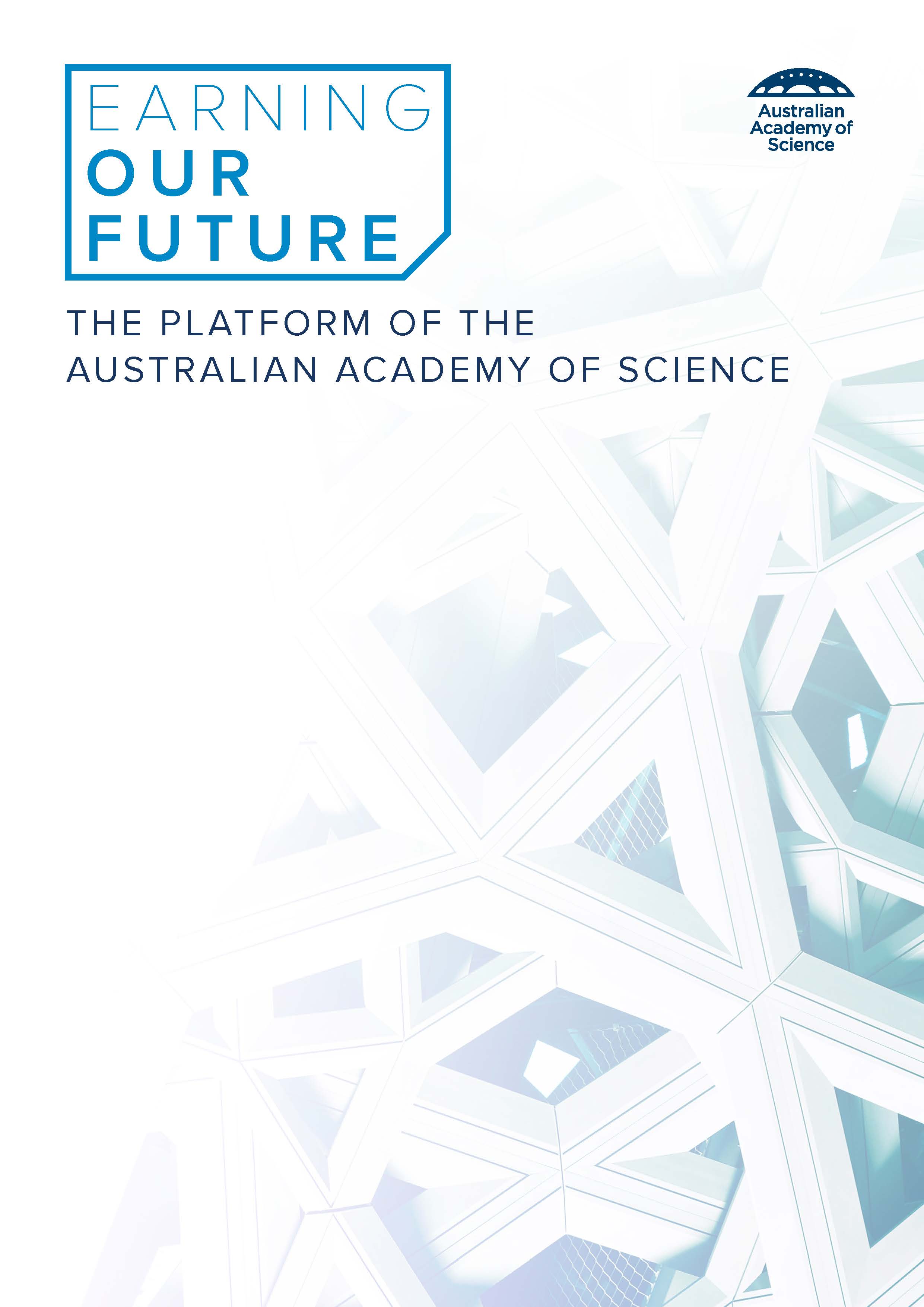 Earning our future: the platform of the Australian Academy of Science