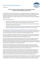 Submission—Jobs and Skills Australia’s Generative Artificial Intelligence Capacity Study